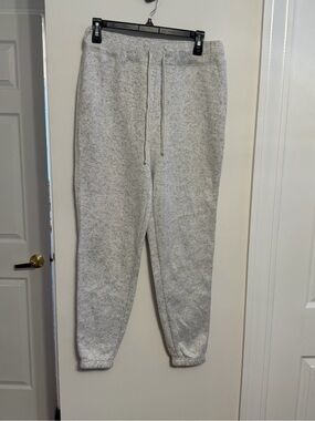 Thread & Supply Heather Light Gray Drawstring‎ Joggers